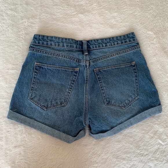 Denim ‘Mom’ Shorts - Picture 2 of 3